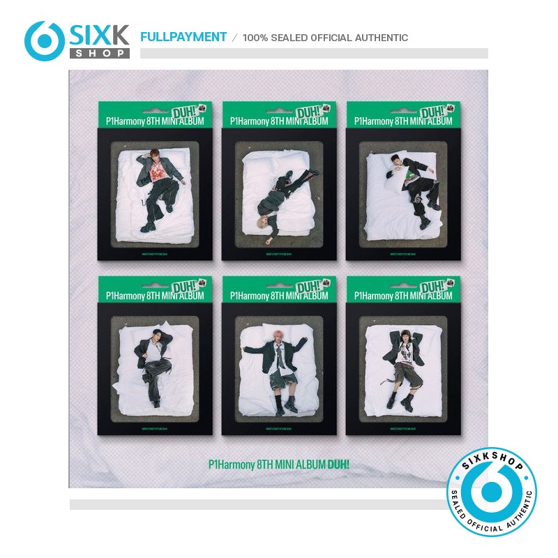 ( MEMBER SELECT ) P1Harmony 8th Mini Album [DUH] em Oferta na Shopee