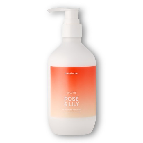 JULYME Perfume Loção Corporal Rose & Lily 300ml/Hidratante · Aroma De Longa Duração Cuidados Corporais Diários