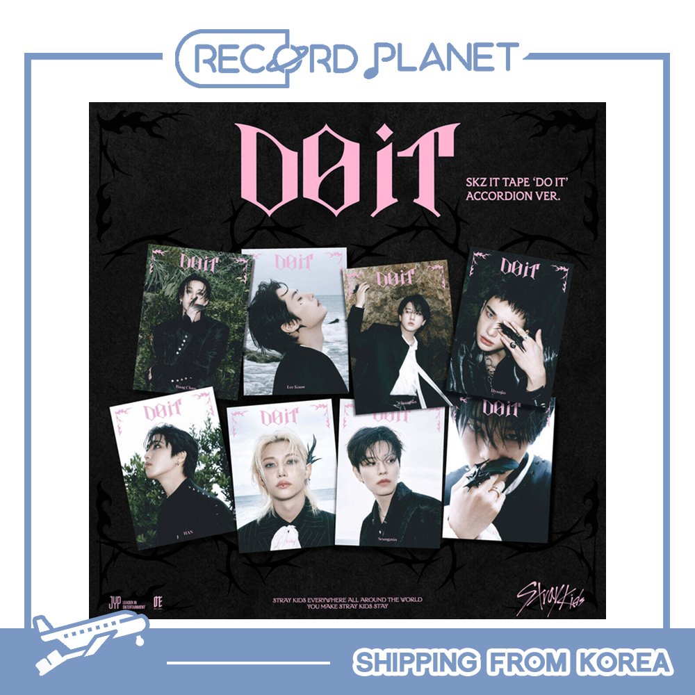 [VERSION SELECTABLE] Stray Kids - SKZ IT TAPE [DO IT] (ACCORDION VER.)
