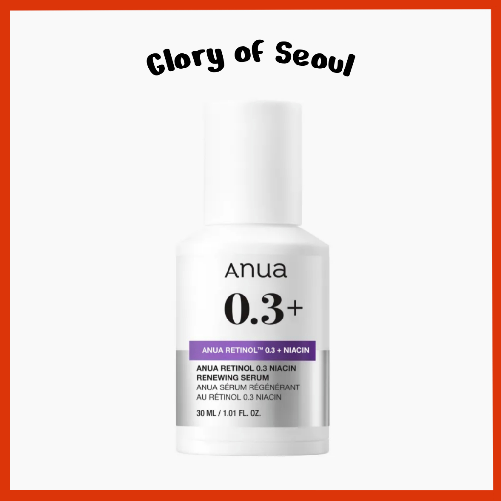 ANUA Retinol 0.3 % Soro Renovador De Niacina , 30mL