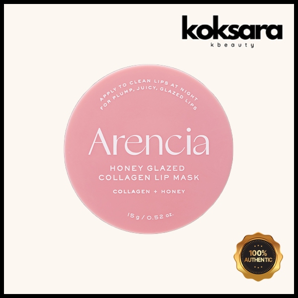 Arencia Honey Glazed Collagen Lip Mask 15g