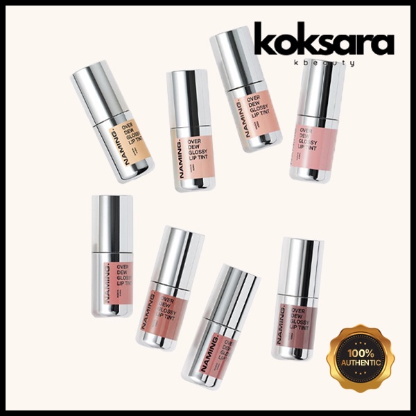 Naming. Over Dew Glossy Lip Tint 3.2g 8Colors