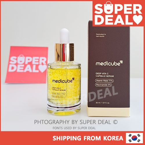 [Enviado da Coreia] Medicube Deep Vita C Capsule Serum 30ml