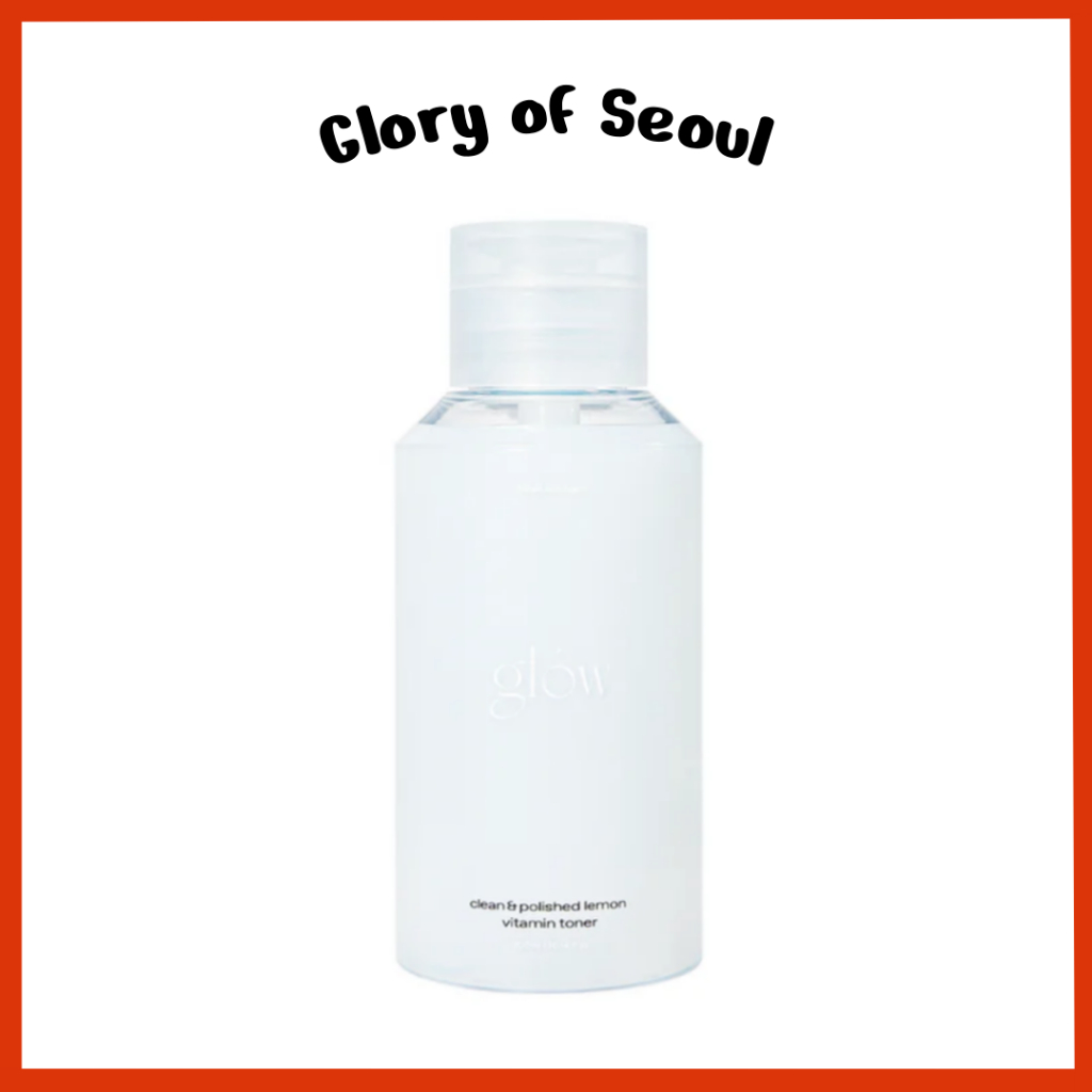 GLOW Lemon Vitamin Toner 30ml, 300ml em Oferta na Shopee