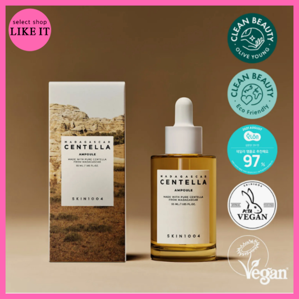 [SKIN1004] Ampola centella madagascar 55mL/100mL | Envio Da Coreia em Oferta na Shopee