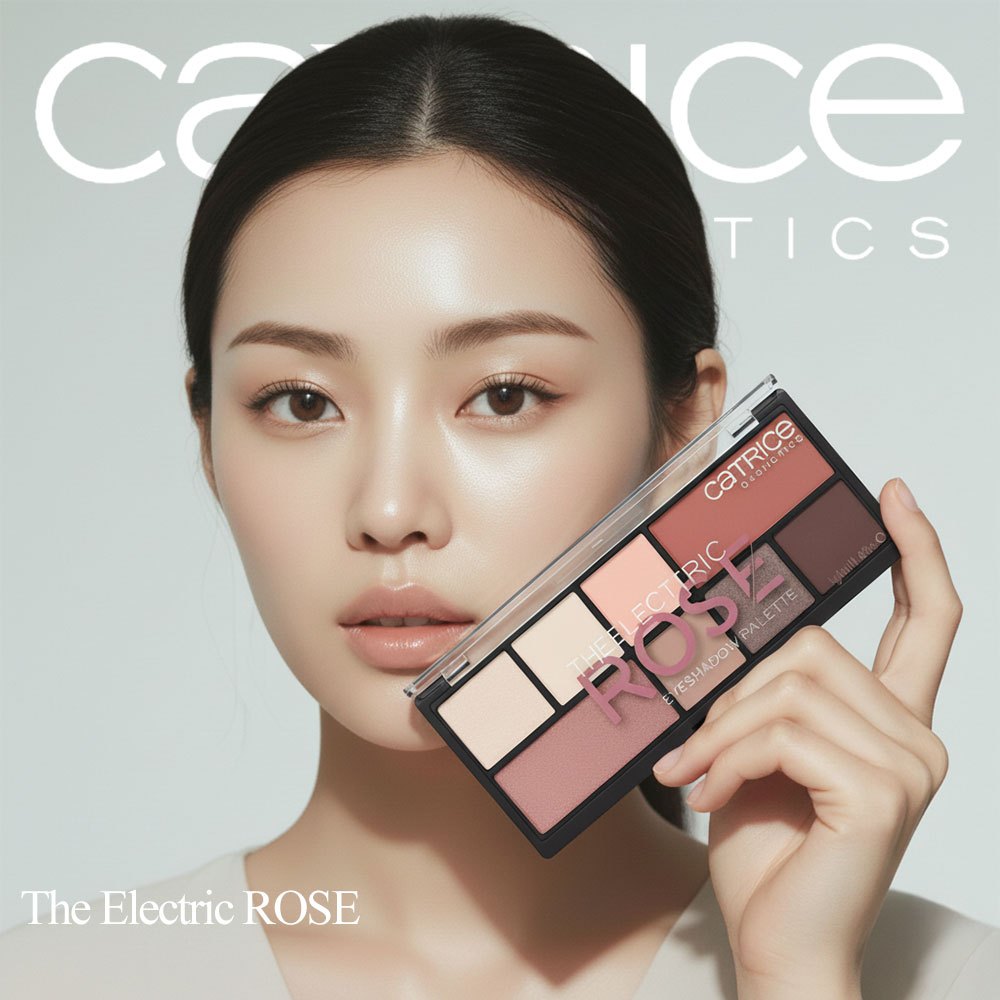 Coleção CATRICE The Eyeshadow Palette : Electric Rose | Mocca Quente Vegano Pure Nude Alto Pigmento