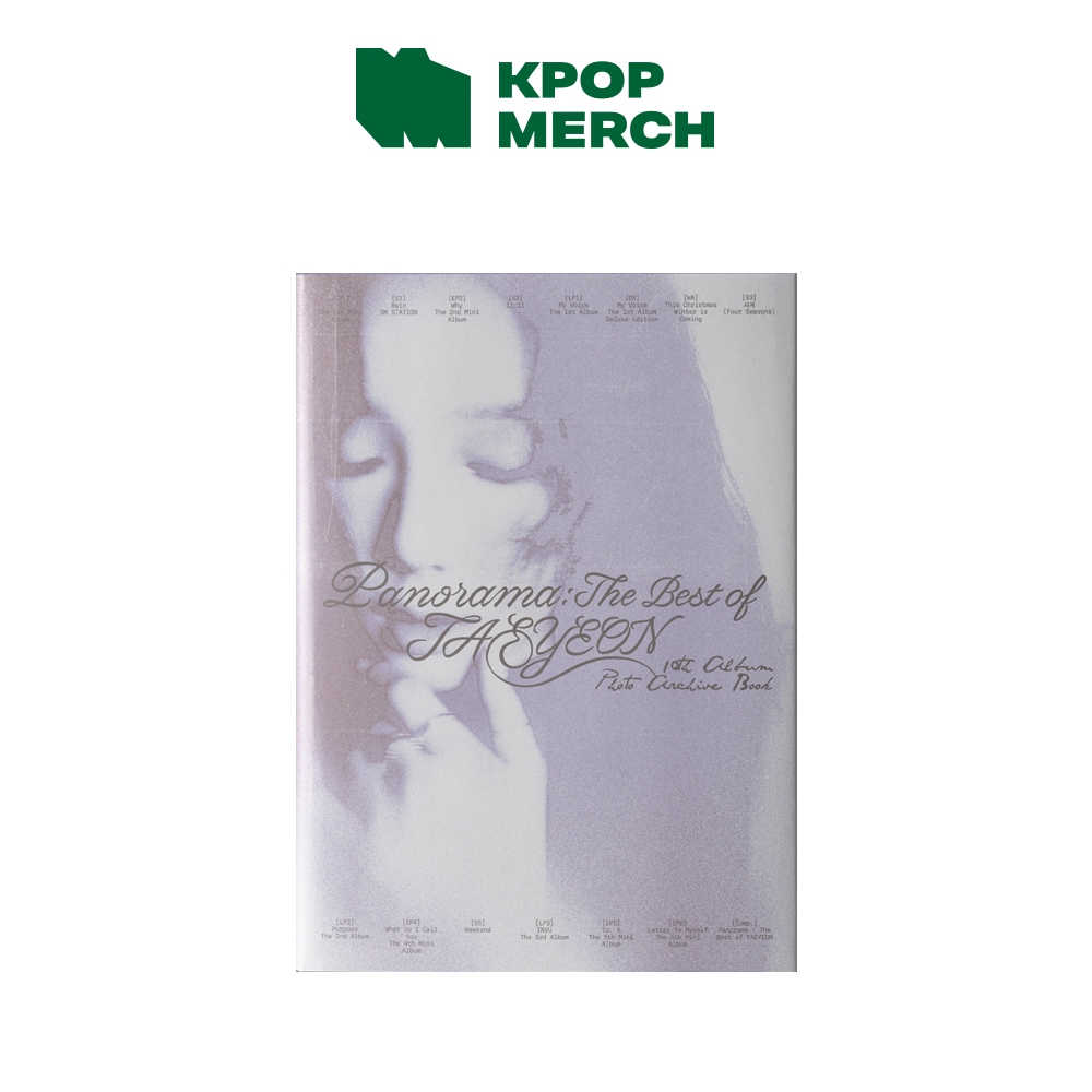 TAEYEON [ Panorama : The Best of TAEYEON ] Archive Book ver em Oferta na Shopee
