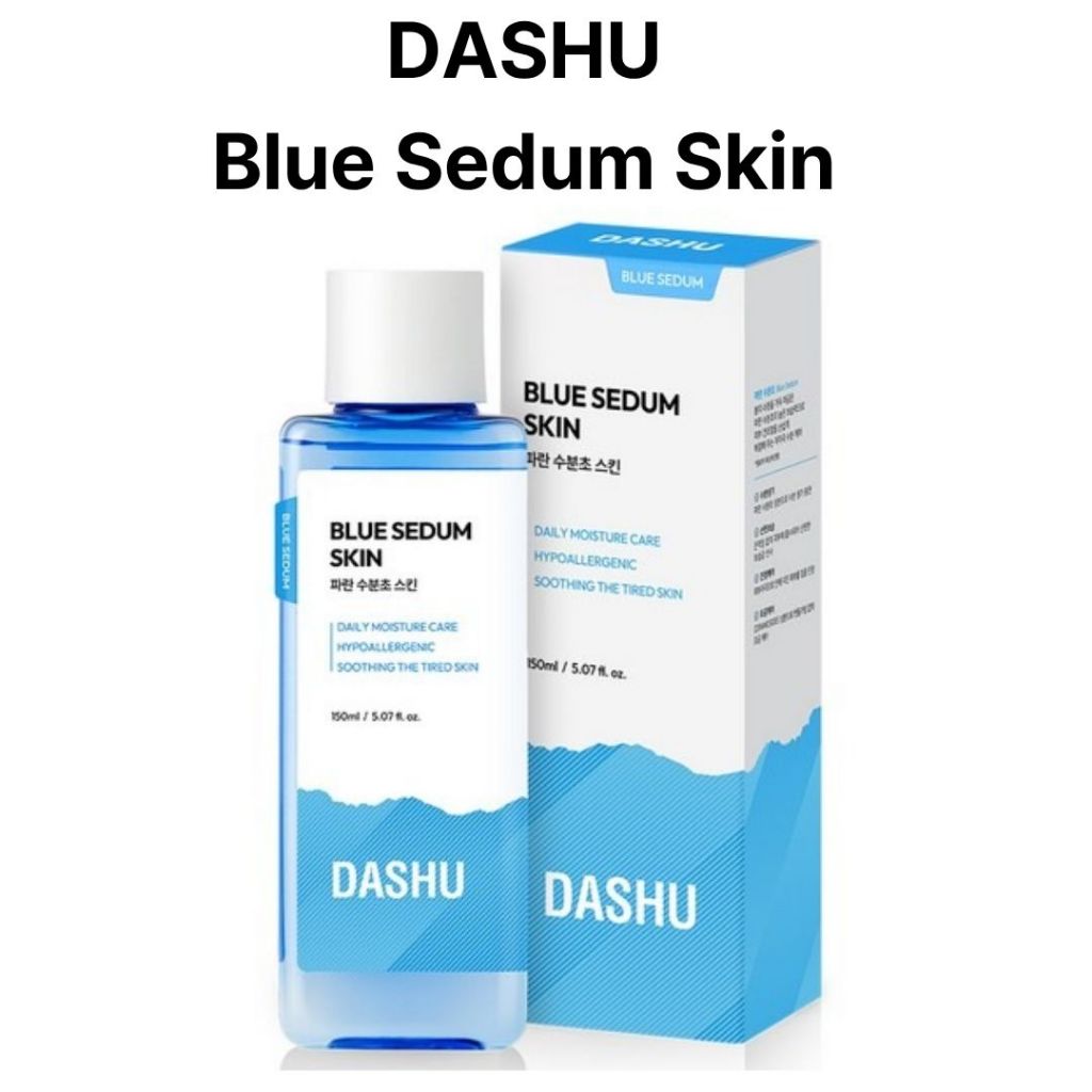 DASHU Boy Blue Sedum Skin 150ml Toner Hidratante Diário Masculino Cuidados Com A Pele Hidratação Controle De Óleo