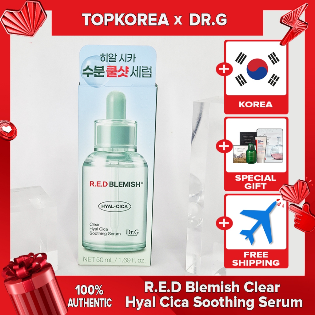 Dr.g Red Blemish Clear Hyal Cica Soro Calmante 50ml TOPKOREA Envio Da Coreia