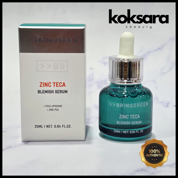 bring green zinc teca blemish serum 25ml