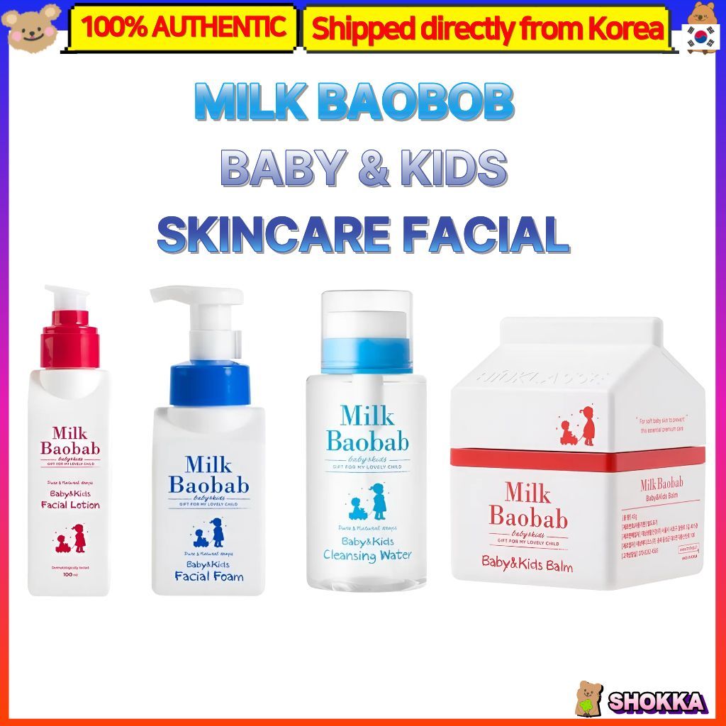 Cuidados Faciais Milk Baobab Baby & Kids – 4 Tipos