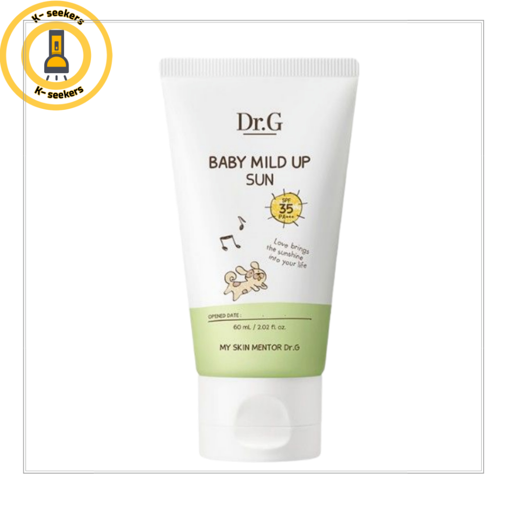 [DR.G] K-Beauty/SPF35 PA + +/Protetor Solar Suave Para Bebês (60ml)