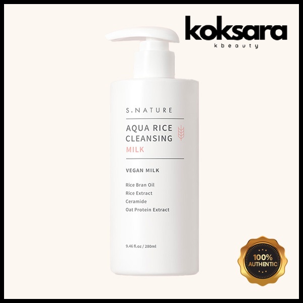S.Nature Aqua Rice Cleansing Milk 280ml