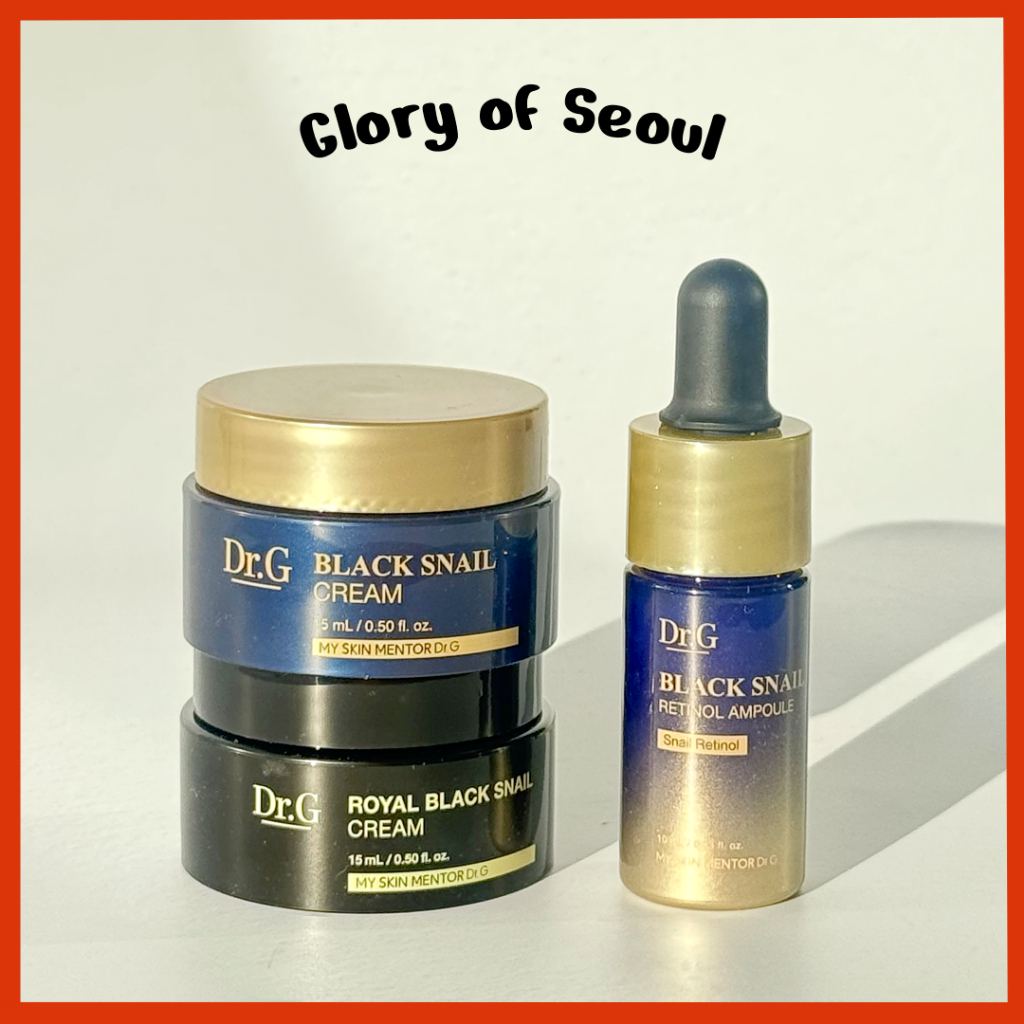 [MINI] DR.G Black Snail Collection 5 Options em Oferta na Shopee
