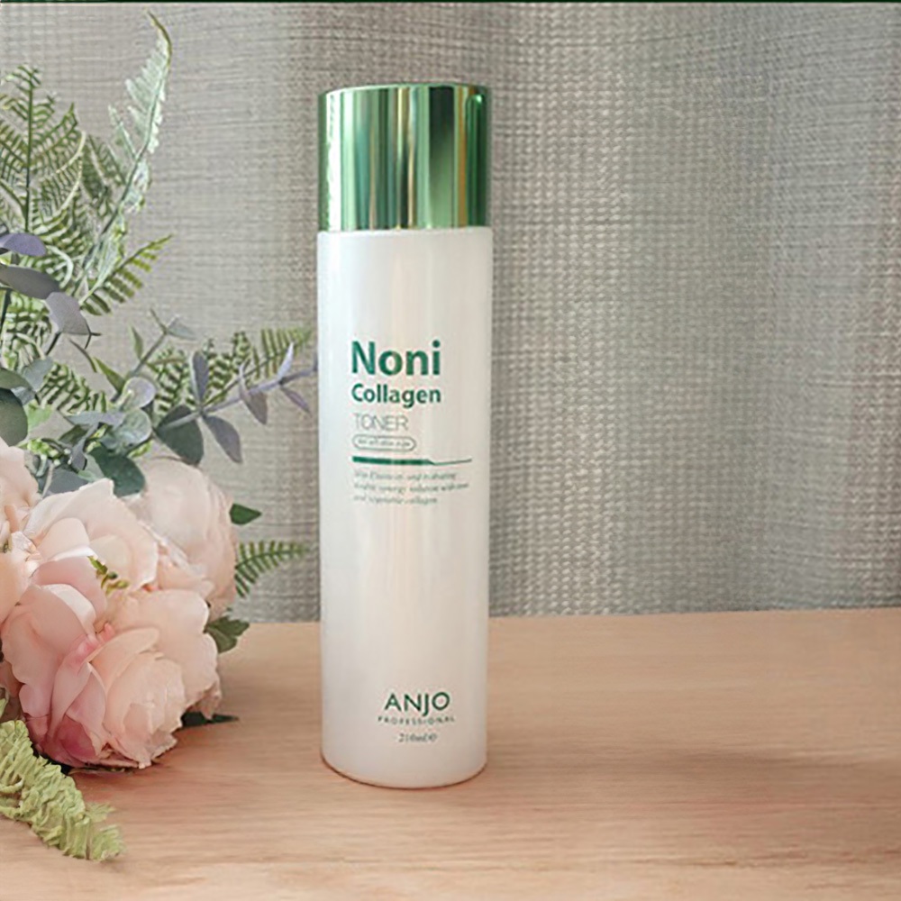 ANJO Noni Collagen Toner 210ml Facial Hidratante Refrescante Umidade Diária Cuidados Com A Pele