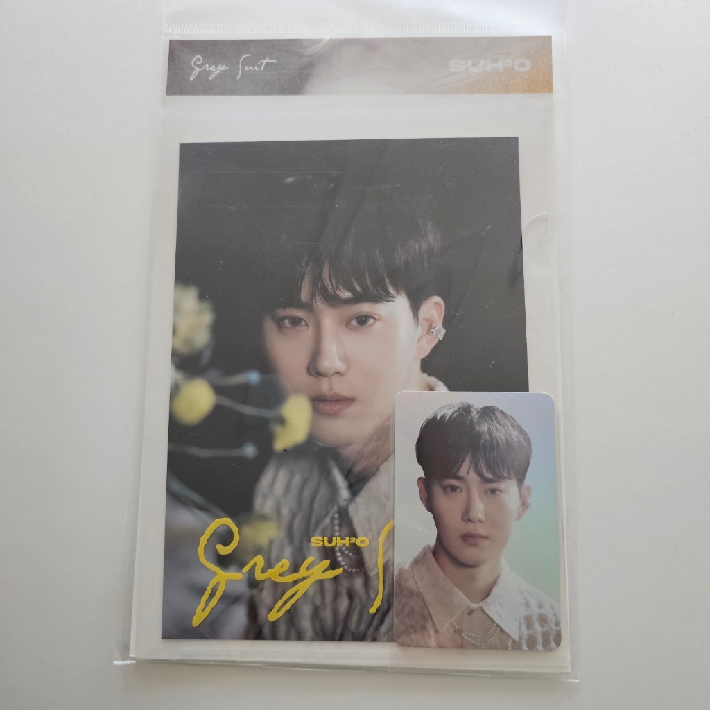 Cartão Postal SUHO + Fotográfico Holograma-Terno Cinza