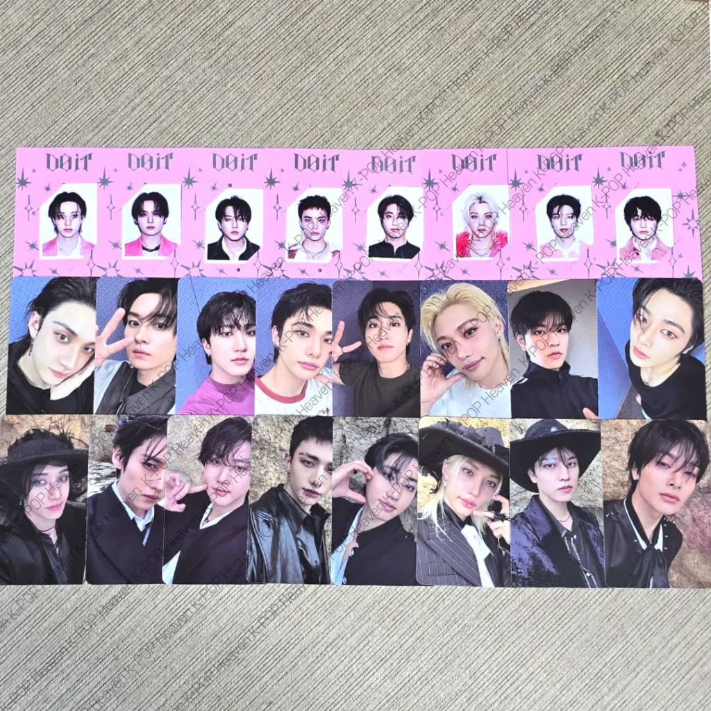 Stray Kids SKZ IT TAPE [DO] Cartão Fotográfico ACCORDION Verison