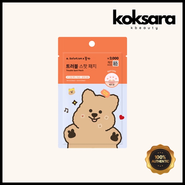 A Solution Trouble Spot Patch (Pre-squeezed/57 Sheets) x Flower Carton 5.4g em Oferta na Shopee