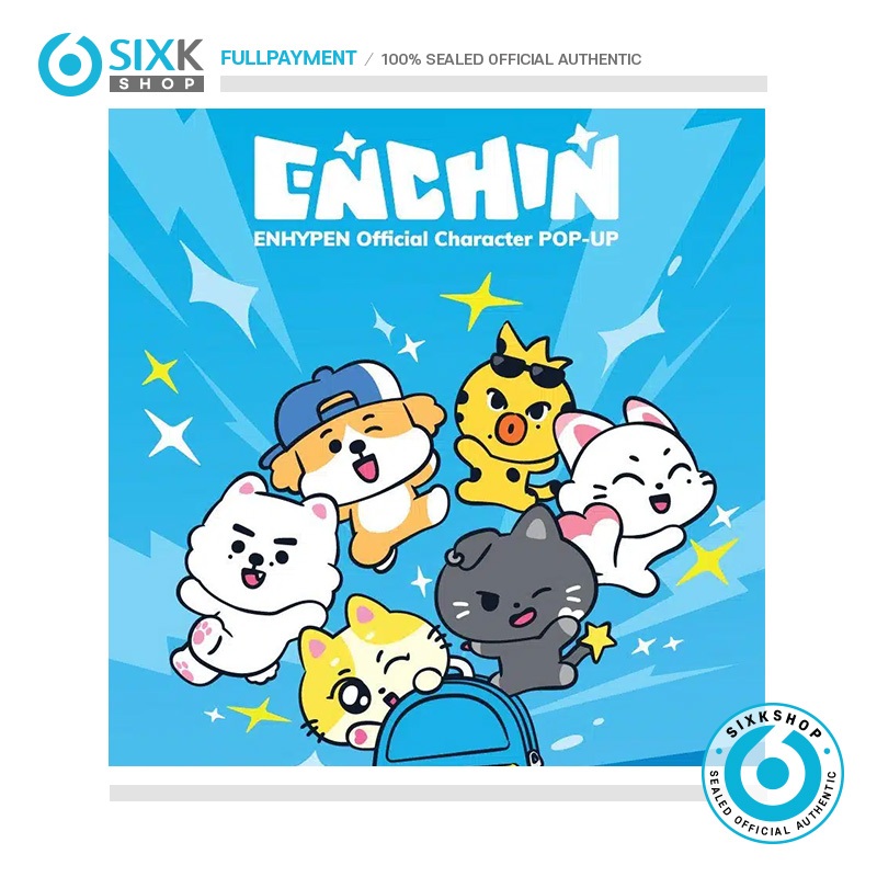SIXKSHOP✨ENHYPEN Official Character [ENCHIN] POP-UP MD 2