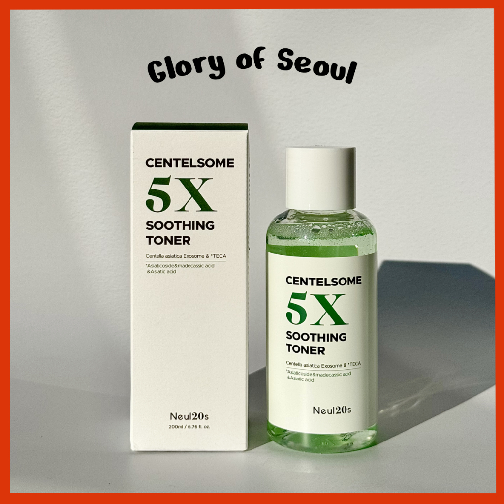 Neul20s Centelsome 5x calmante toner,, 200ml em Oferta na Shopee