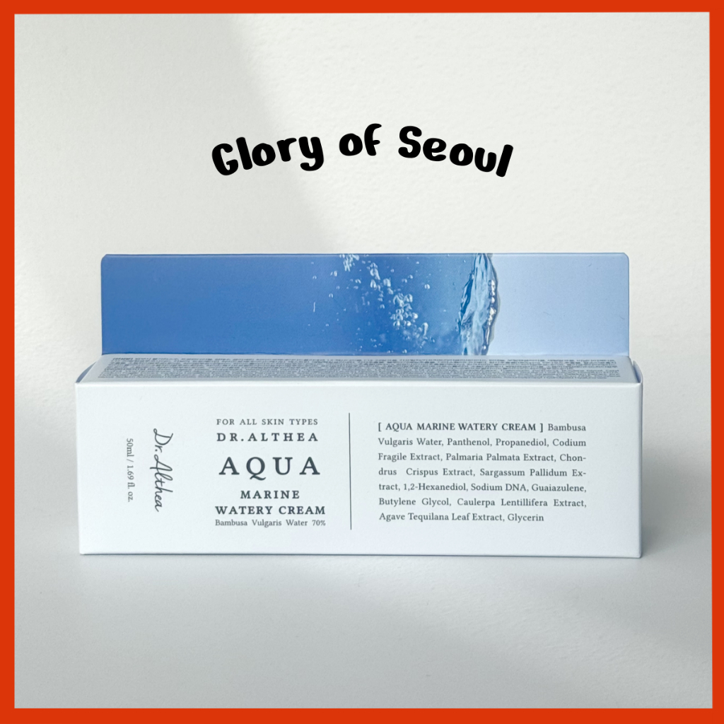 DR.ALTHEA Aqua Marine Watery Cream 50ml em Oferta na Shopee
