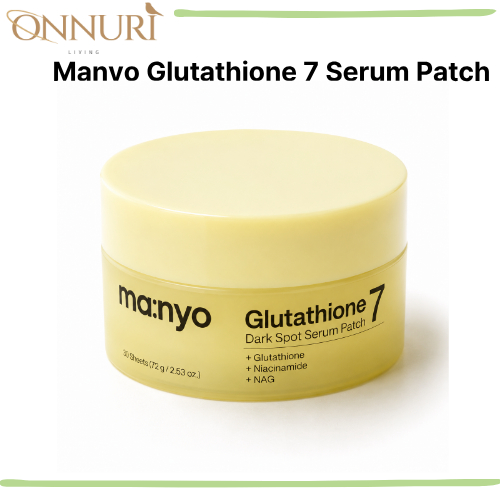 ma:nyo Glutationa 7 Dark Spot Serum Patch 30 Folhas – Adesivo Iluminador Para Manchas | Niacinamida Cuidados Com Escuras
