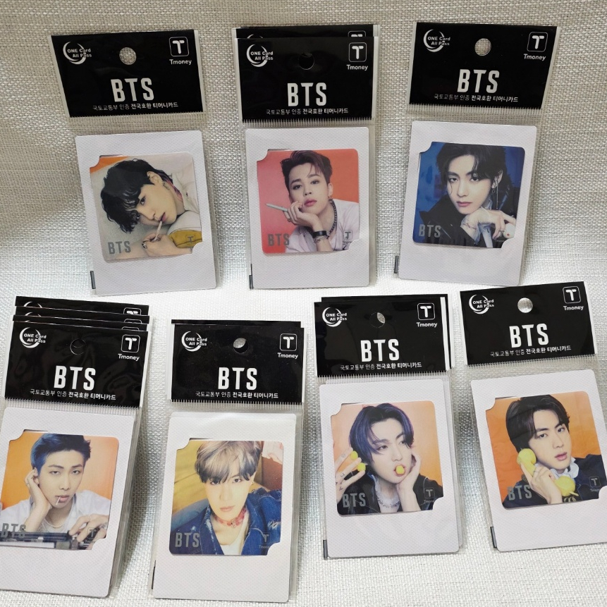 Cartão BTS T-money Transit – Estilo Álbum De Manteiga | Versão Do Membro