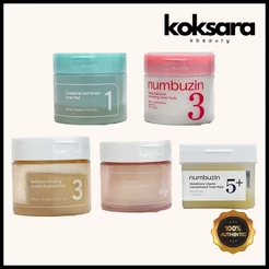 Numbuzin Toner Pad 4types (no.1,3 Glowing, 3 Pore,4,5 pad)