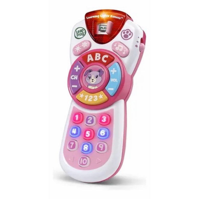 Controle Remoto Infantil Educativo LeapFrog Rosa Luzes E Sons Importado usado