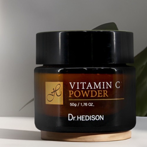 Dr.Hedison Vitamina C Em Pó 50g Ácido Ascórbico Puro Iluminando Cuidados Com A Pele Coreano Skincare Booster