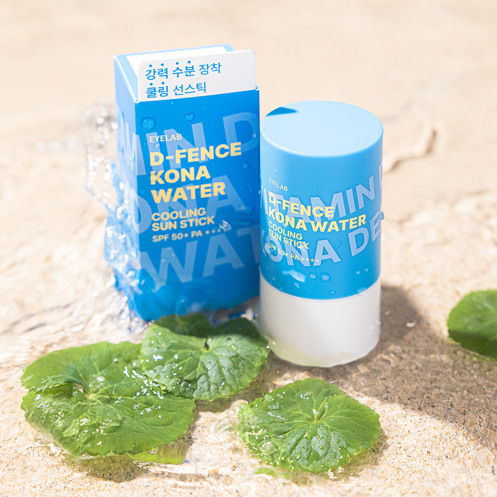EYELAB Cica Kona Bastão Solar Com Resfriamento De Água SPF50 + PA + 23g Refrescante Hidratante Proteção UV Cuidados A Pe