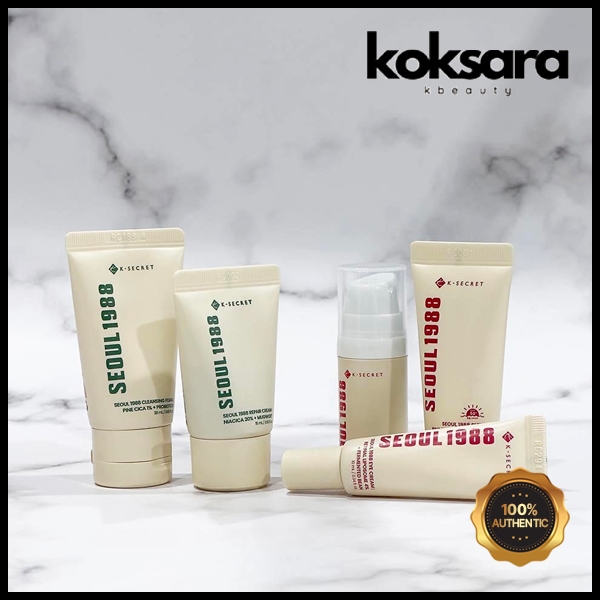 SEOUL 1988 Serum / Eye Cream / Sunscreen / Cleansing Foam / Repair Cream Mini Size 5 Types