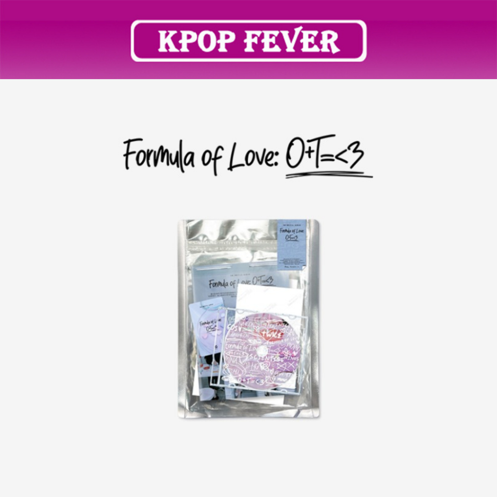 TWICE - FORMULA OF LOVE: O+T=<3 [ RESULT FILE ver. ] ALBUM CD PHOTOBOOK PHOTOCARD SEALED