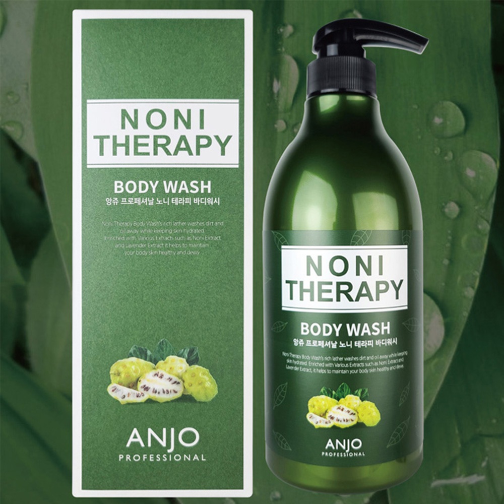 ANJO Noni Solution Sabonete Líquido Hidratante 750ml Limpador Corporal Diário Refrescante