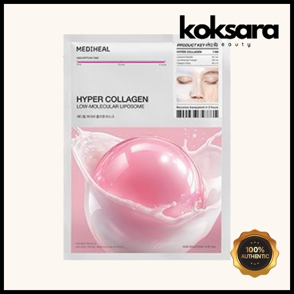 Mediheal Hyper Collagen Mask 35g 1ea em Oferta na Shopee