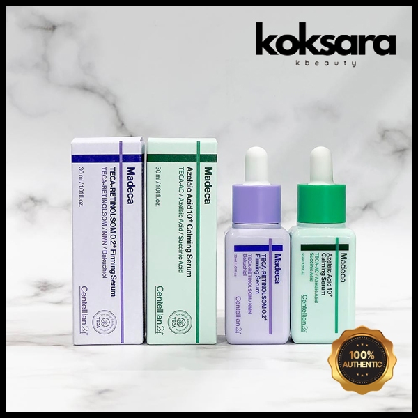 Centellian24 Madeca Teca-Retinolsom Firming / Azelaic Acid Calming Serum