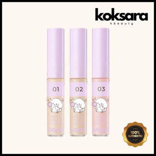 Two Edit by Luna Two Edit Close-Fit Cover Concealer 5g x Session 3 Colors em Oferta na Shopee