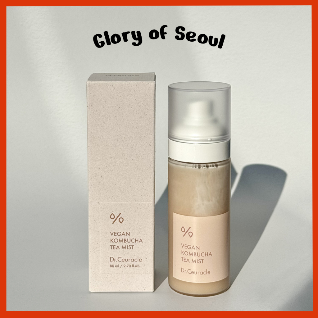 DR.CEURACLE Bruma De Chá Vegan Kombuchá 80ml em Oferta na Shopee