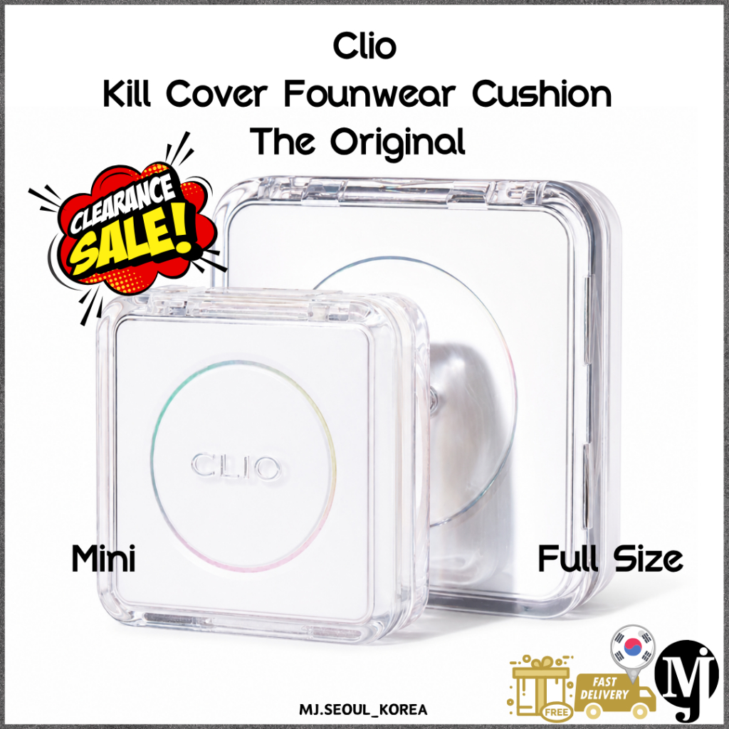 Clio Kill Cover Founwear Cushion The Original Full Size (Main+Refill)/Mini Size(Main)