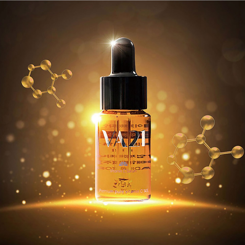 LIRACO VA21 Essência De Ampola De Soro De Vitamina C Pura 14ml Cuidados Com A Umidade Iluminadores Diários Pele