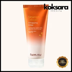 Farmstay Ginseng & Collagen Wrapping Mask 150ml