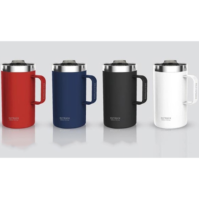 OSLO OUTBACK Caneca V2 Aço Inoxidável Vácuo Isolado De Acampamento 420ml 600ml Café Copo De Viagem Ao Ar Livre