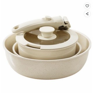 Conjunto De Panelas Com Múltiplas Alças De Indução , 8 Peças , Alça Removível , Antiaderentes Para Cozinha Doméstica