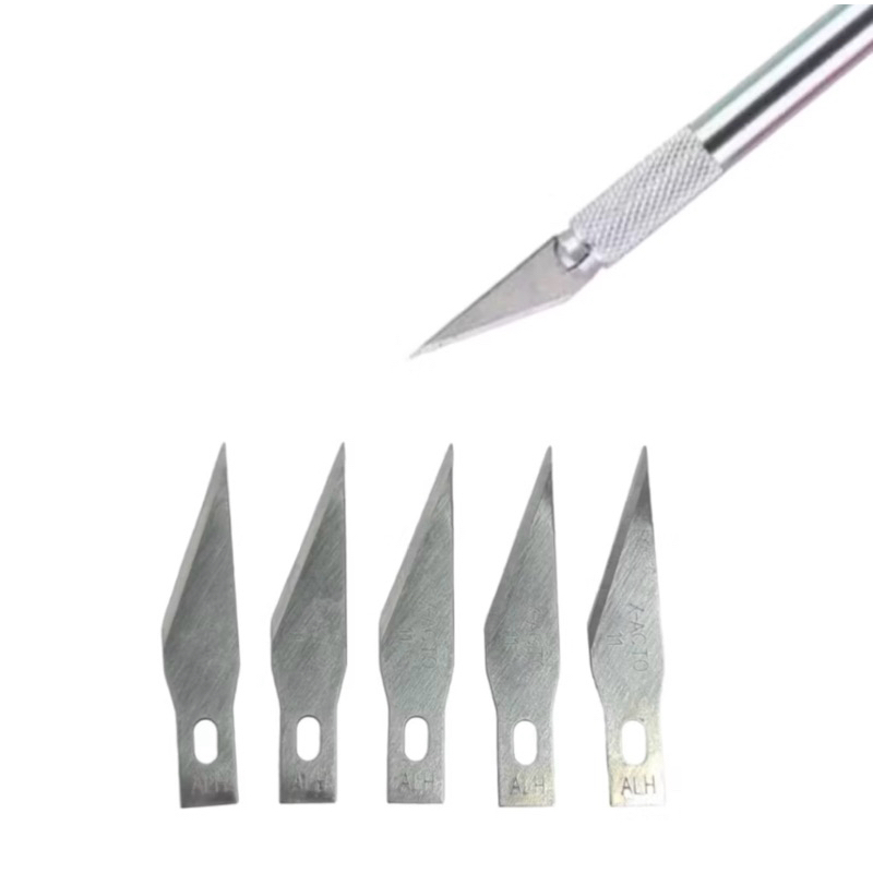 kit 10 Lamina Para Bisturi N•11 Estilete de precisão Manutenção de celular assistência Técnica