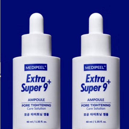 Ampola Extra Super 9 Plus Pore Care 40ml Uso Diário Coreano Cuidados Com Sebo