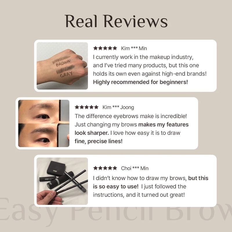 [OFFICIAL] OBgE Easy Pencil Brow 2 Colors · foto 2