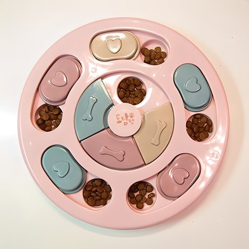 DODAMPET Dog Snuffle Puzzle Brinquedo Nariz Redondo Trabalho De Alimentação 24cm Treinamento Interativo De Qi Alimentado