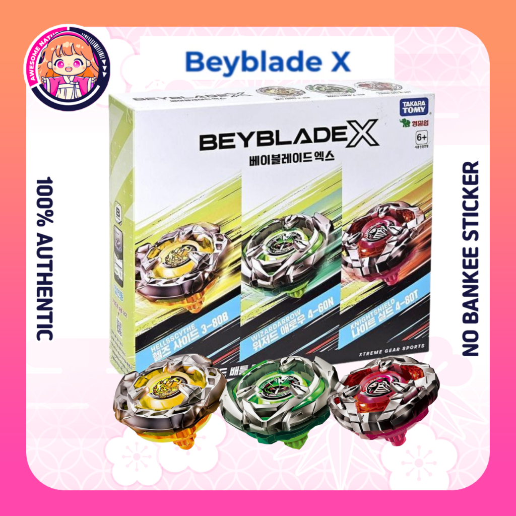 [TAKARA TOMY] Conjunto De Deck De Combate Beyblade X BX-08/Versão Coreana