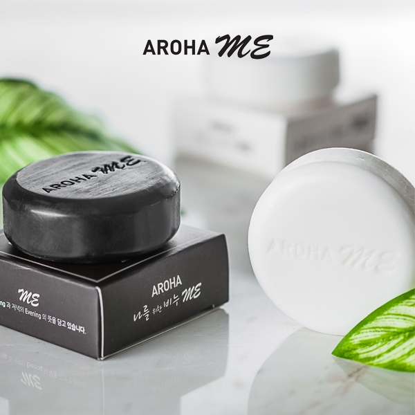 Conjunto De Sabonete Artesanal De Coco E De Carvão AROHA TREES