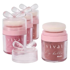 Blush Em Pó La Belle Com Esponja Vivai 1229.1.1